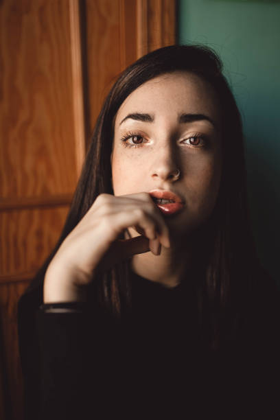 istock Attractive young brunette woman 2156369325