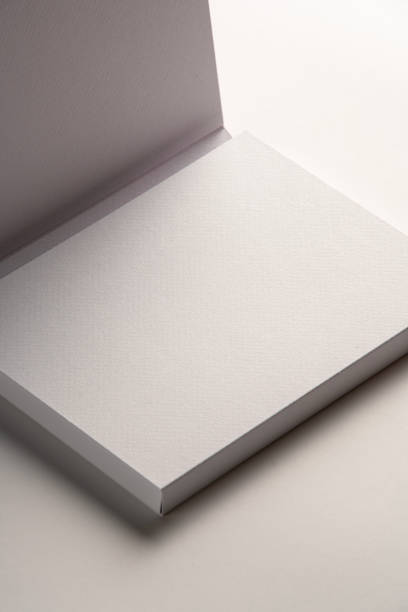 istock An open notepad mockup with a soft shadow effect, ideal for displaying professional branding. 2156379027