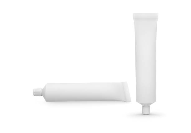 istock Tube of toothpaste or cream, transparent background. vector 2156381830