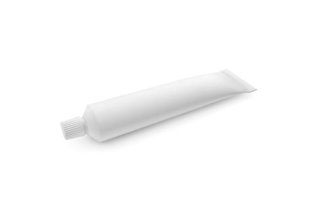 istock Tube of toothpaste or cream, transparent background. vector 2156381889