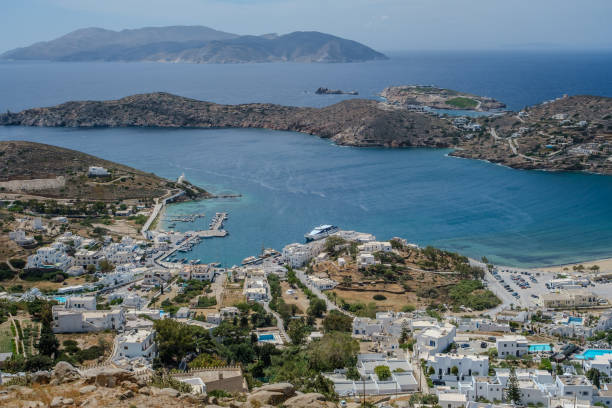 istock The port of Ios Greece 2156382160