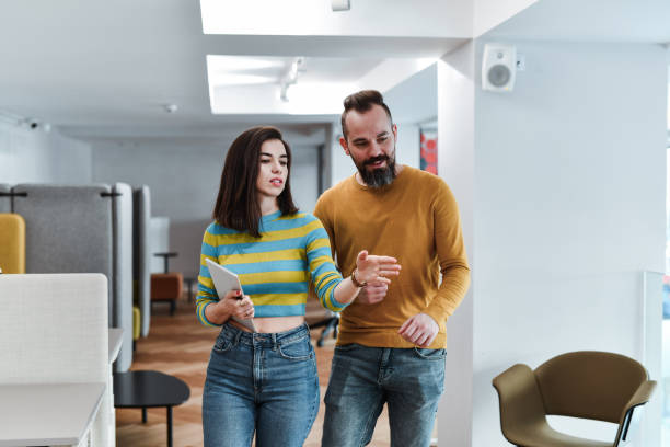istock Office Presentation To New Employee By Female Office Manager 2156382620