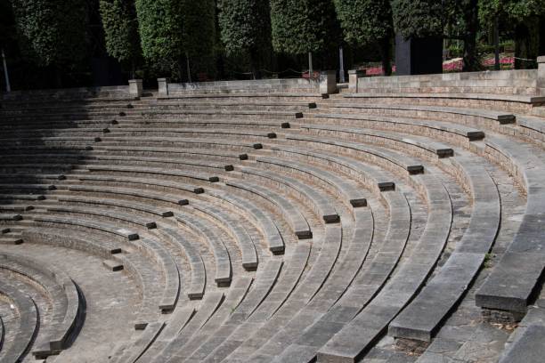 istock stone seats at an outdoor amphitheater 2156387330