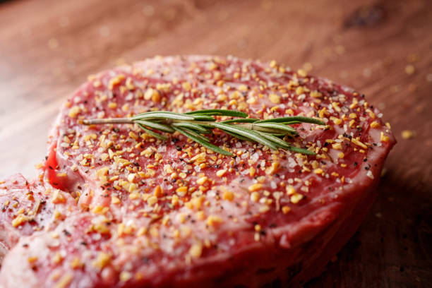 A block of Angus Black beef from Australia, specifically the Moka cut (including \