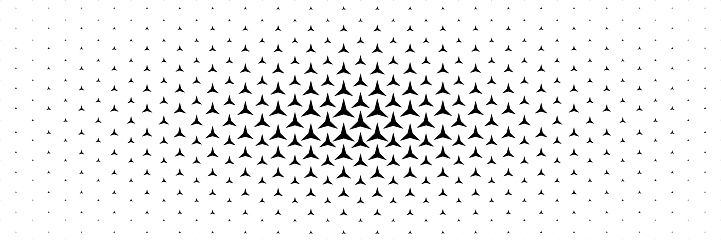 Sharp Triangle Pattern Horizontal Three Sharp Corners Triangle Spreading From Center For ...
