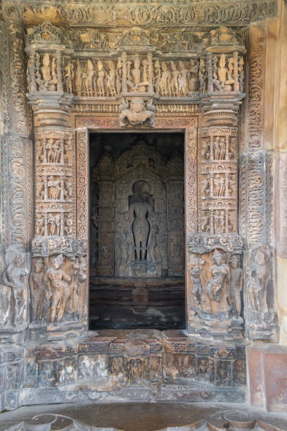 istock Khajuraho Temples known for erotic stone sculptures with intricate craftsmanship and fine details 2156391685