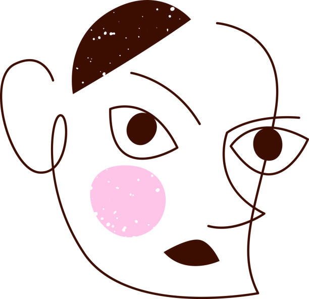 istock 731_abstract_faces_doodle_modern_portraits_social_media 2156392655