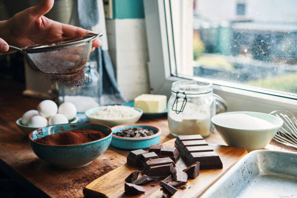 Various ingredients for baking