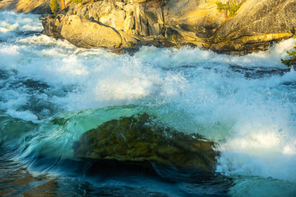 istock White Water from Waves in Rushing Falls Creek 2156402499