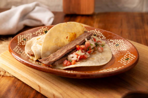 istock Grilled beef tacos arrachera 2156408418