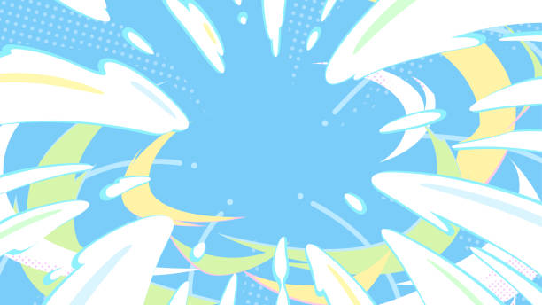 stockillustraties, clipart, cartoons en iconen met explosion - popart
