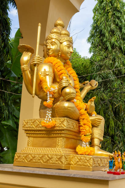 istock Brahma statue thai god religion 2156416188