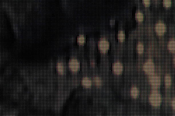 istock Macro photography of an OLED display. 2156419321