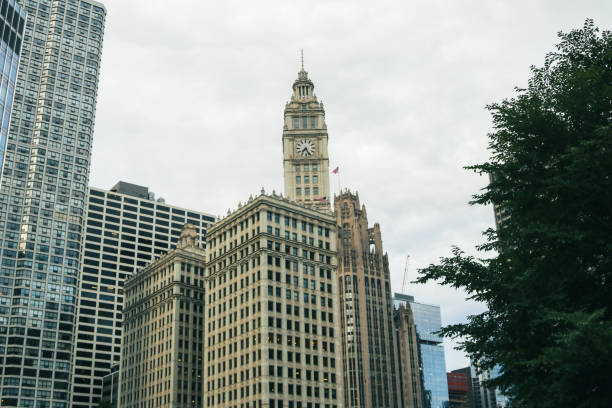 Tall building within downtown Chicago Illinois