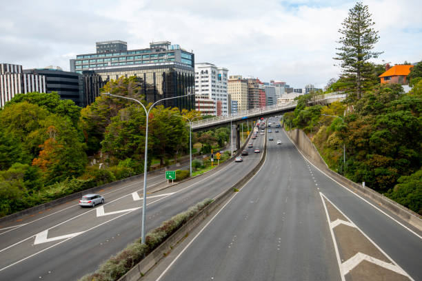 istock Wellington Urban Motorway 2156426538