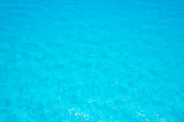 Aerial view of Cancun hotel zone