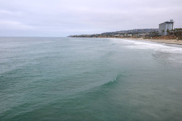 istock Breezy Ocean Surf at North Pacific Beach, San Diego, CA 2156431507