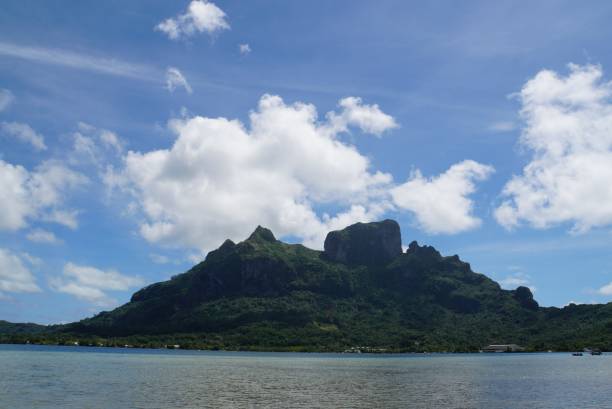 istock Mount Otemanu and the Sea - Bora Bora Island 2156433946