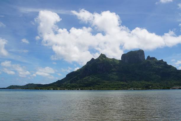 istock Mount Otemanu and the Sea - Bora Bora Island 2156433952