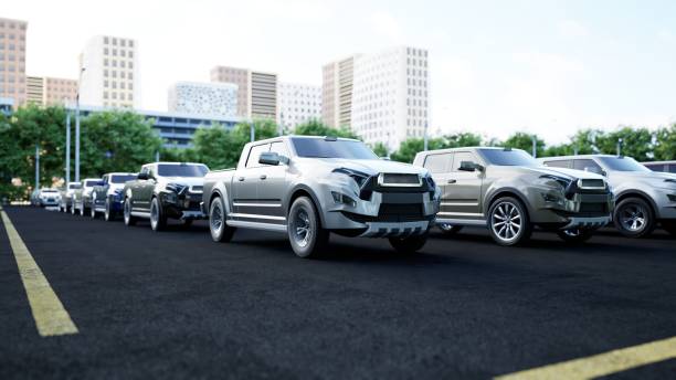 istock New modern pick-up cars 2156442114