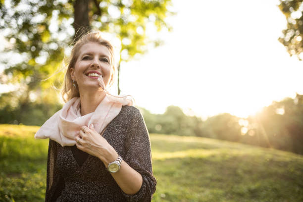 istock Enjoying sunset in beautiful nature 2156442732
