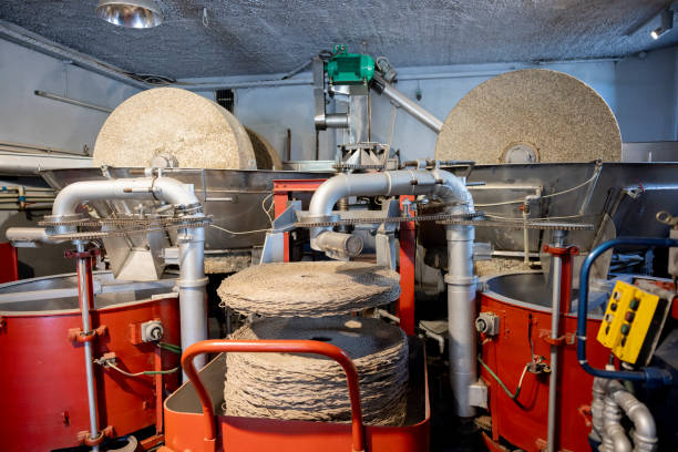 istock Oil Press Factory 2156450351