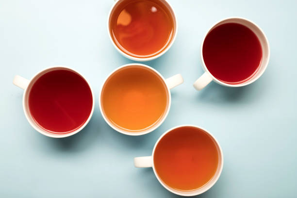 istock top view of colored tea cups 2156451222