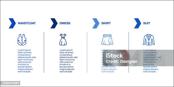 Clothes And Accessories Related Process Infographic Template Process ...