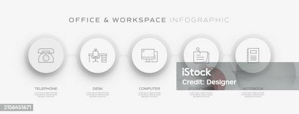 Office Process Notes Office And Workspace Related Process Infographic Template Process ...