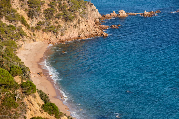 istock Mediterranean coast in Girona. Senyor Ramon cove. Catalunya, Spain 2156455247