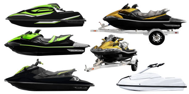 istock Collection set watercraft isolated on white background with clipping path 2156460942