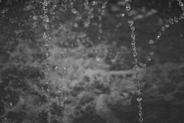 istock Water drops Rain drops Water splashes Background 2156465844