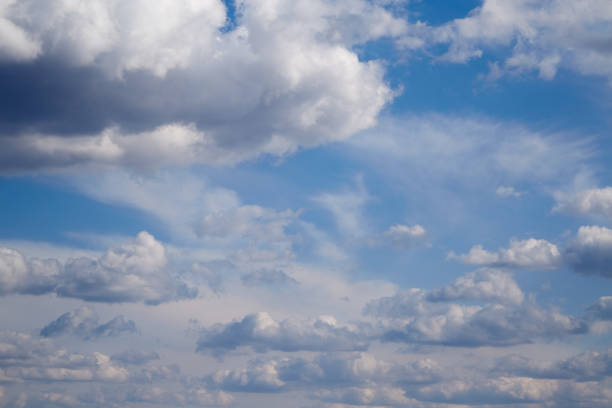 istock heavenly landscape with clouds to the horizon 2156467387
