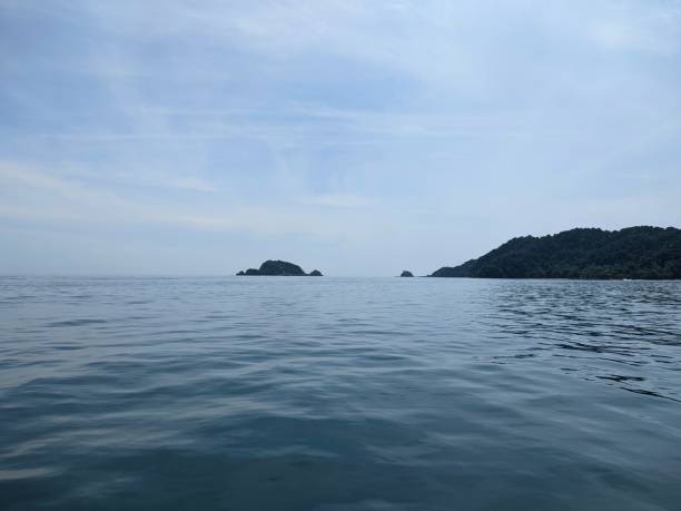 istock Island and the blue sea. 2156468879
