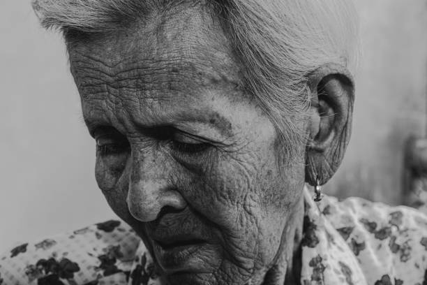 istock The old woman's felling lonely.(dementia and Alzheimer’s disease) 2156470135
