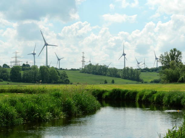 istock Wind farm in Tollense Valley 2156471778