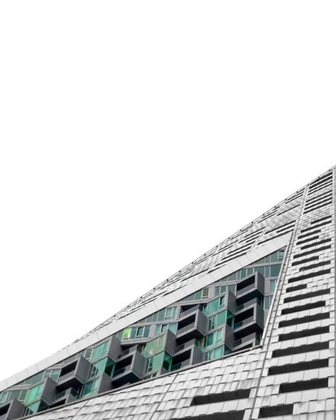 BIG residential building in new york city. Modern high-rise residential buildings in New York City.