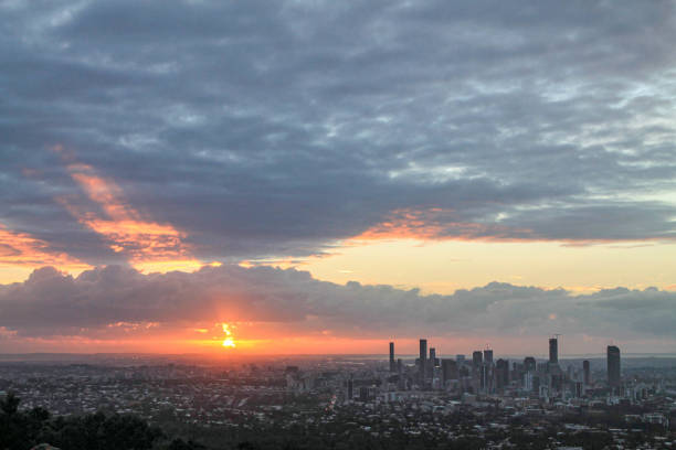 Views of Brisbane from Mt Coot-tha