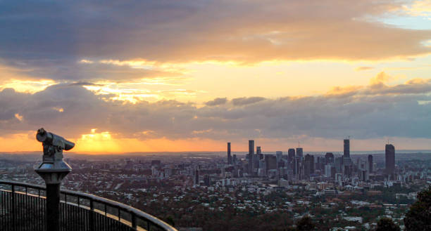 istock Views of Brisbane from Mt Coot-tha 2156480125