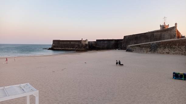 istock The tranquility of the beach at dusk 2156481742