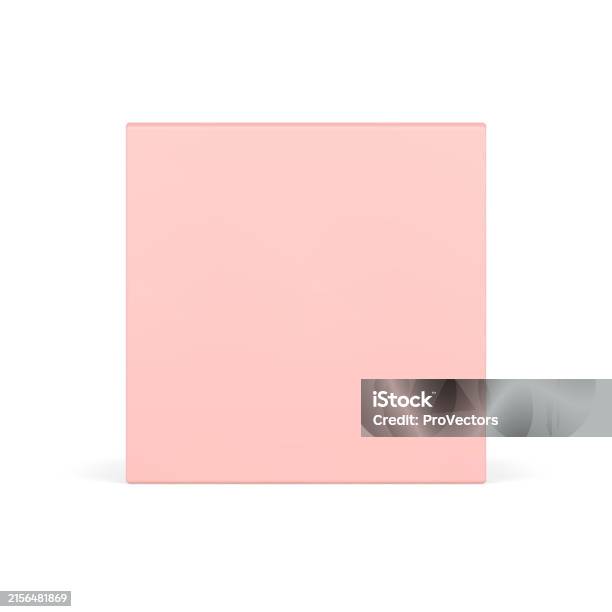 Pink Point Form Pink Squared Geometric Form Regular Four Side Basic Foundation Vertical ...