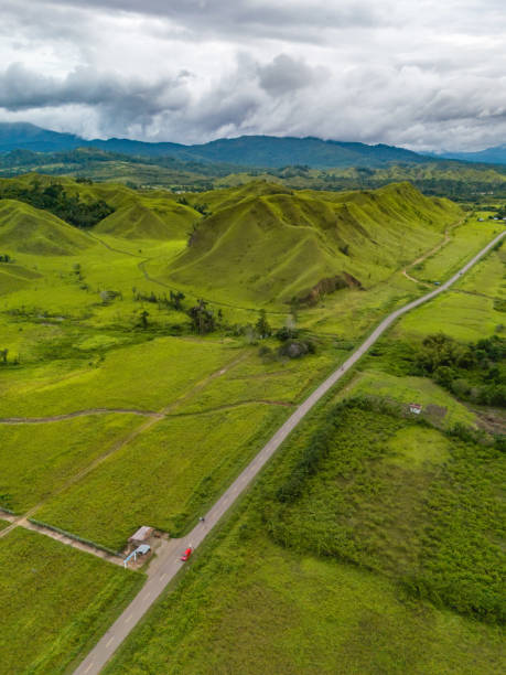 istock Green Grass Hill in North Seram Regency, Maluku, Indonesia 2156487033