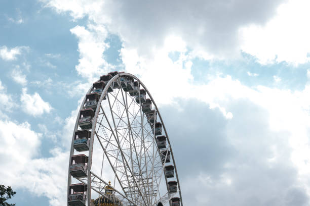 Poelaert Place Ferris Wheel in Brussels