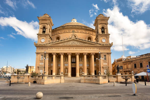 istock Majestic Dome: The Rotunda of Mosta, Malta 2156495518