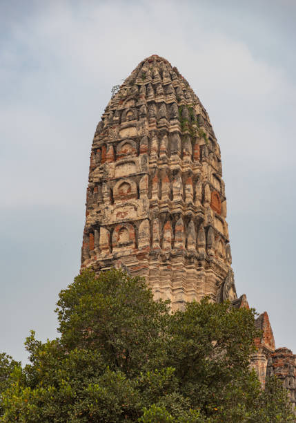 istock Wat Chaiwatthanaram Temple - Central Prang 2156497040