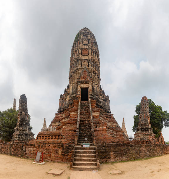 istock Wat Chaiwatthanaram Temple - Central Prang 2156497085
