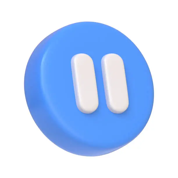 Pause Button Blue Free blue button 9 png Photos & Pictures | FreeImages