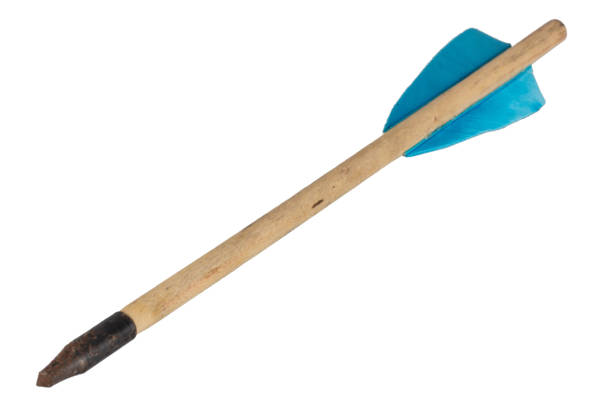 istock Wooden crossbow bolt 2156500742