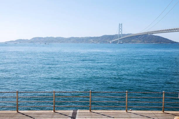 View of Akashi Strait in Hyogo