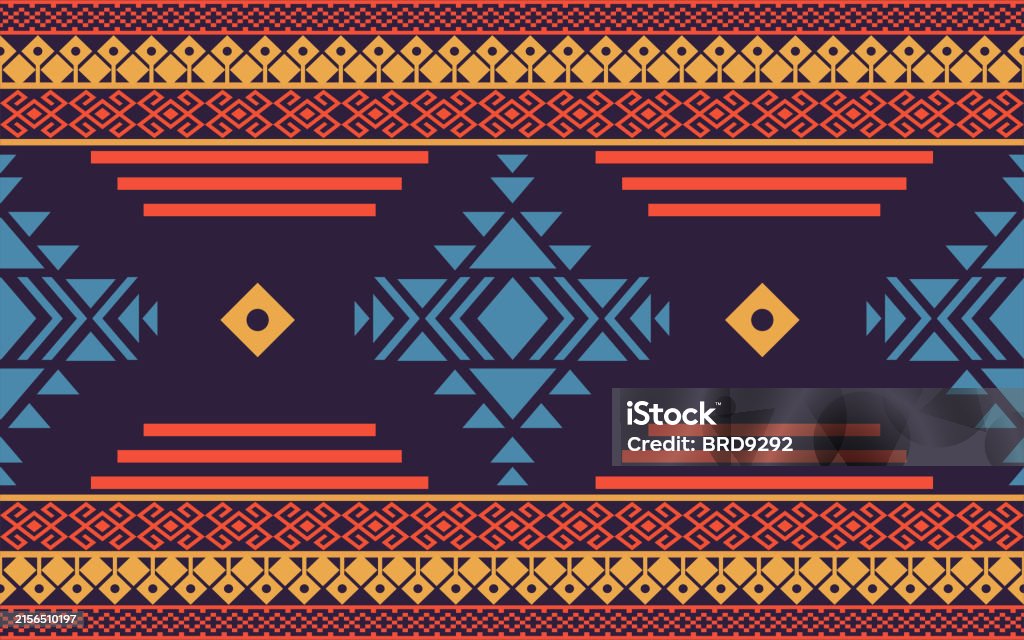Native Repetitive Patterns Native Ethnic Tribal And Motif Repetitive Pattern Stock Illustration ...